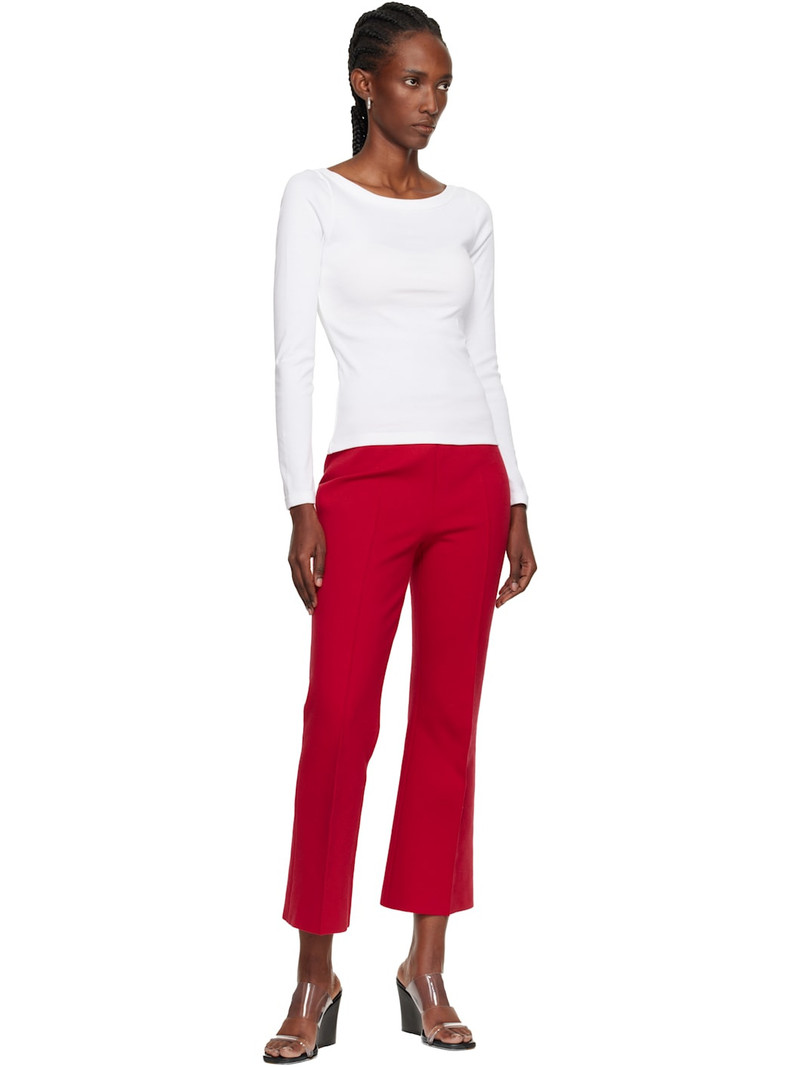 FLORE FLORE White Steffi Longsleeve T-shirt outlook