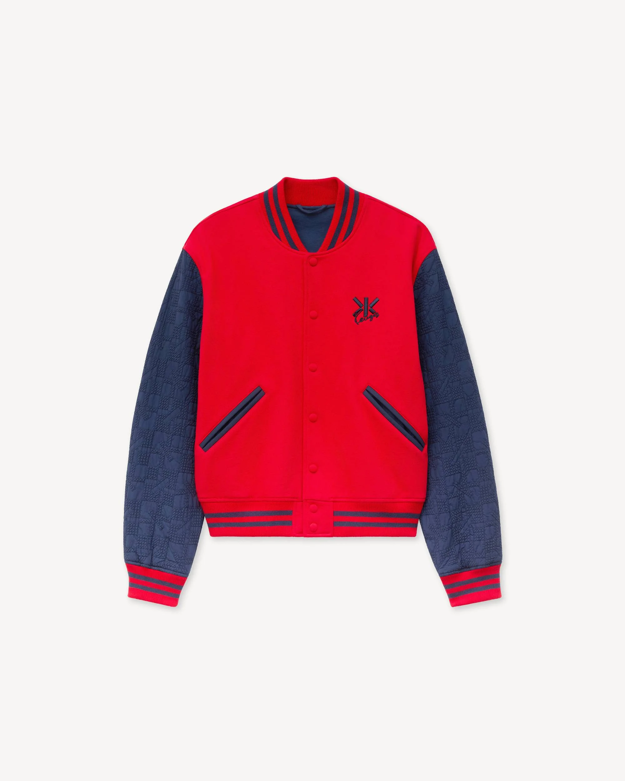'Kenzogram' varsity outerwear in heavy cotton - 1
