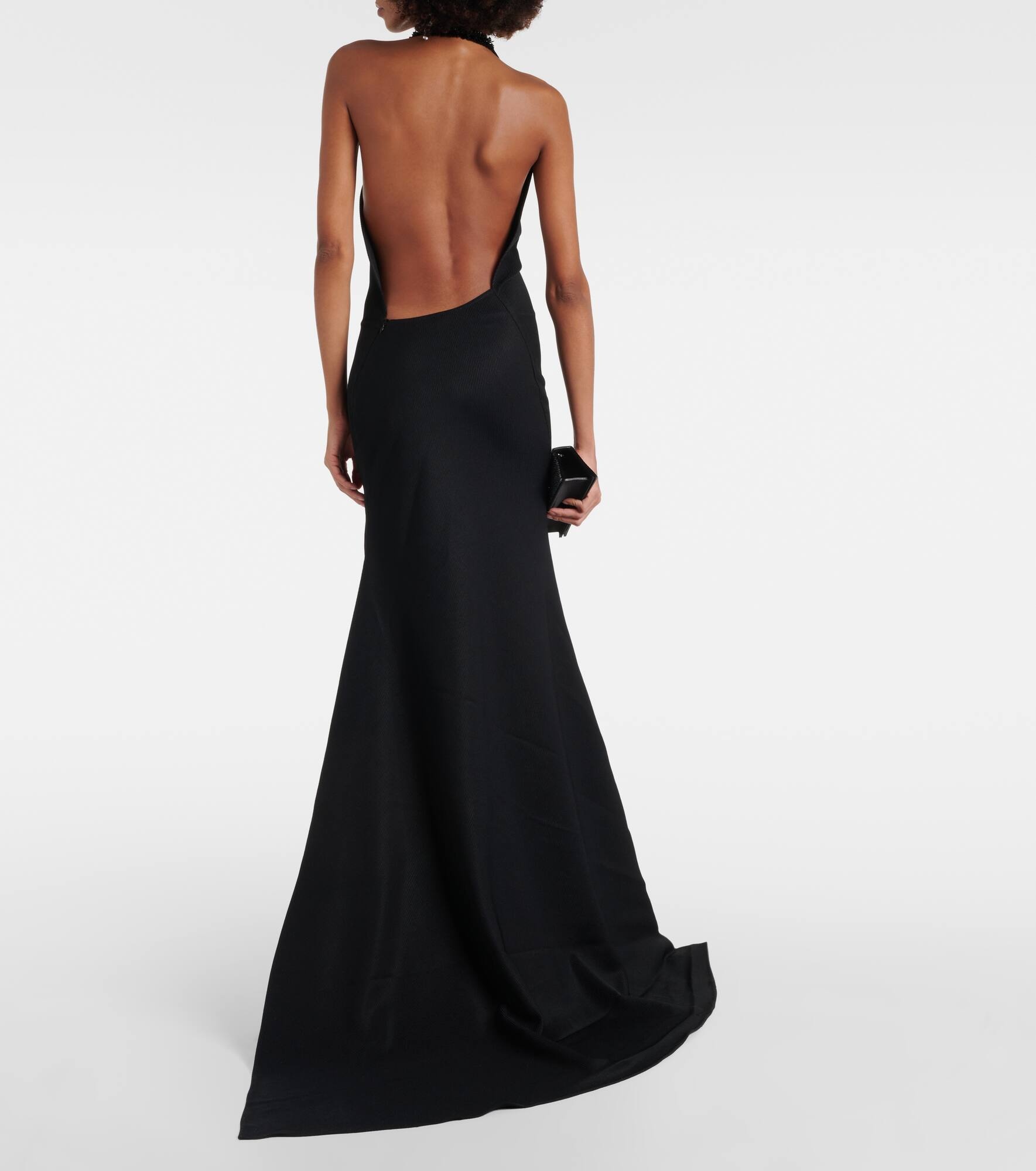 Desires draped embellished gown - 3