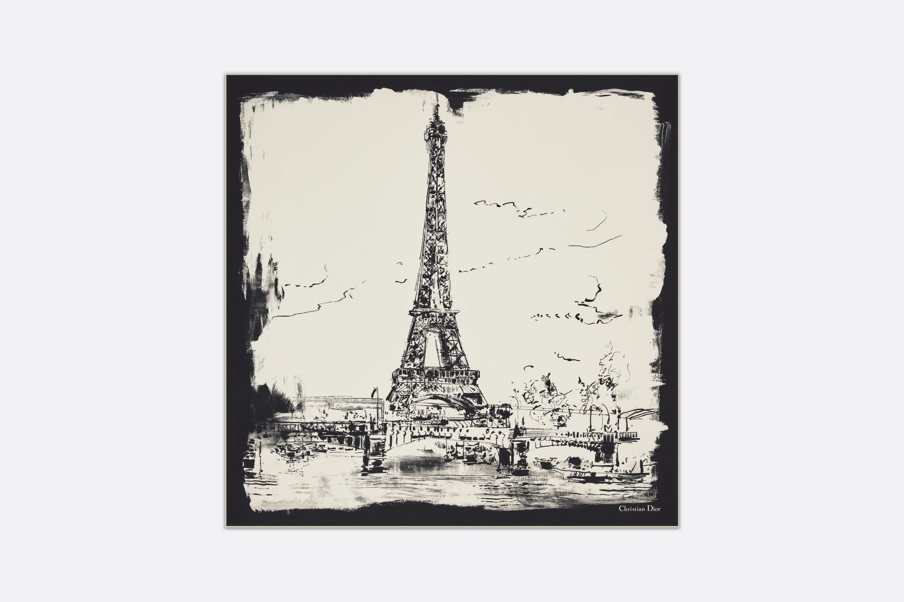 Paris 90 Square Scarf - 1