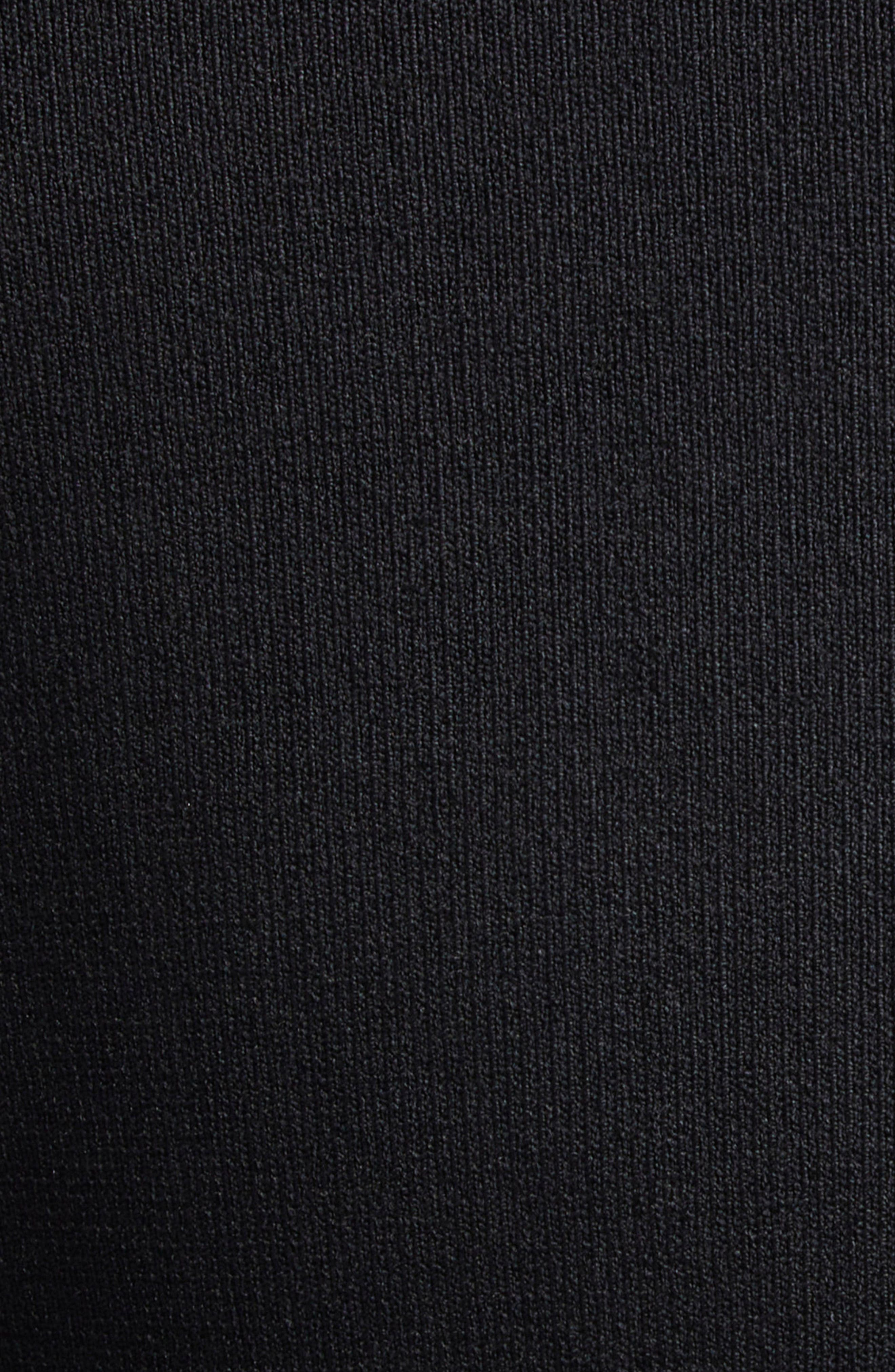 L'AGENCE Osiris Knit Jacket in Black/Gold at Nordstrom - 6