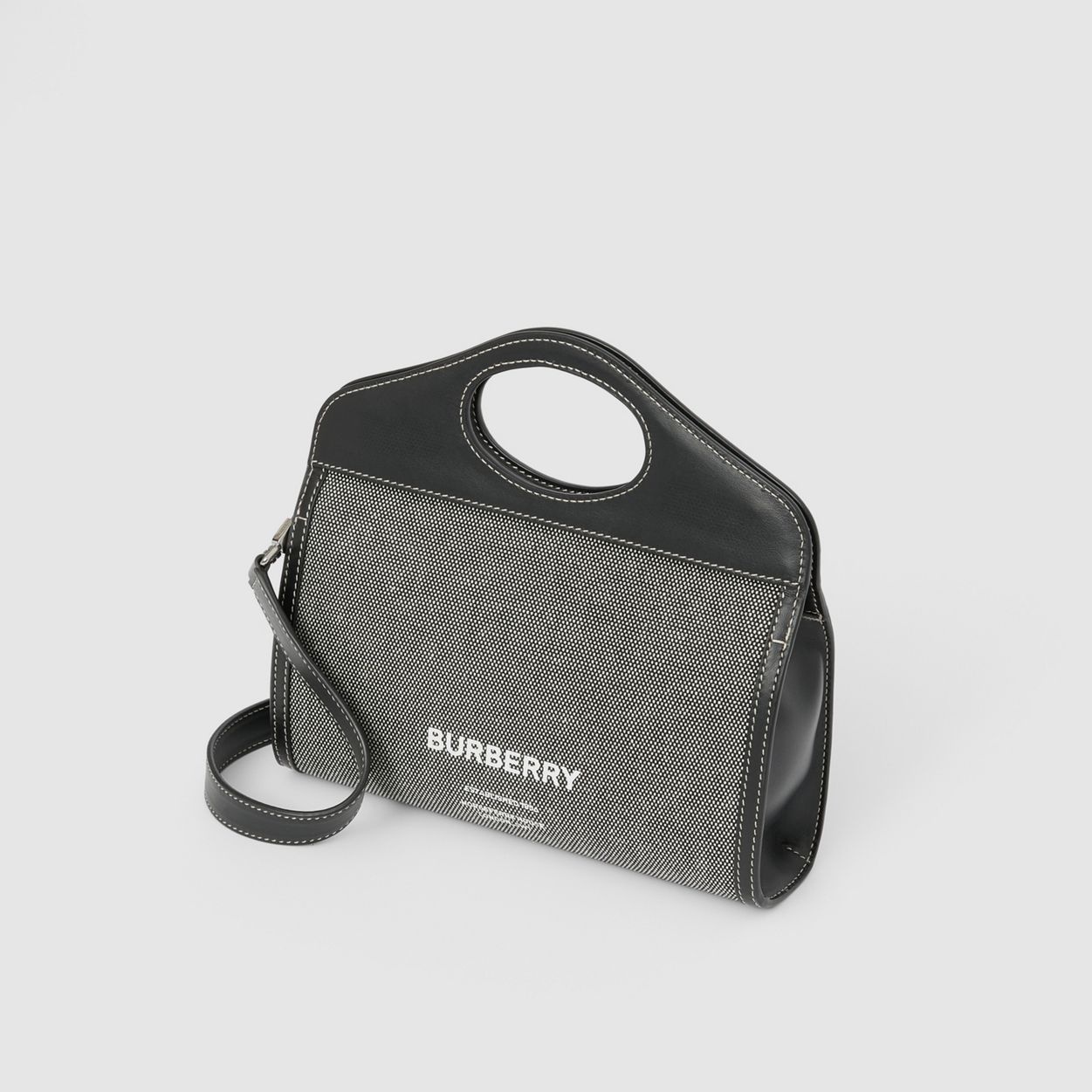 Horseferry Print Canvas Foldover Pocket Bag - 5