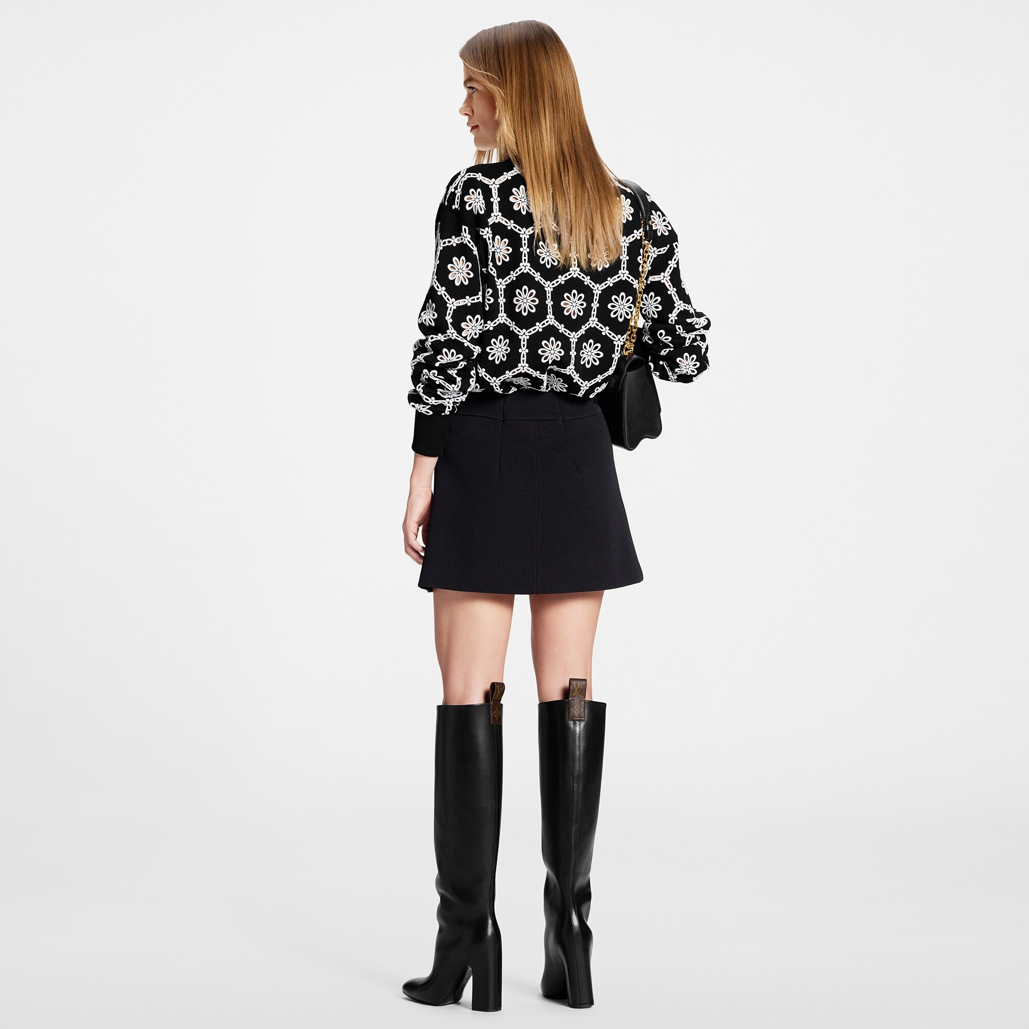 Broderie Anglaise Knit Pullover - 3