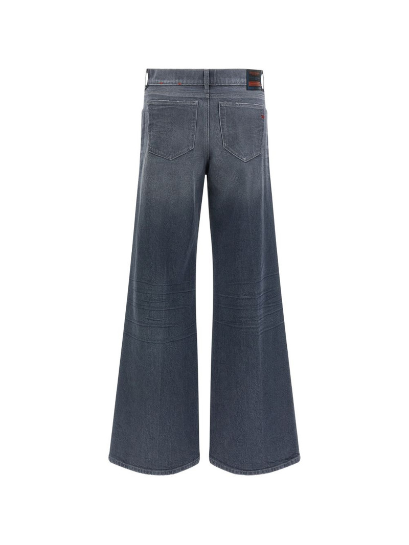 Diesel button-fastening flared jeans outlook