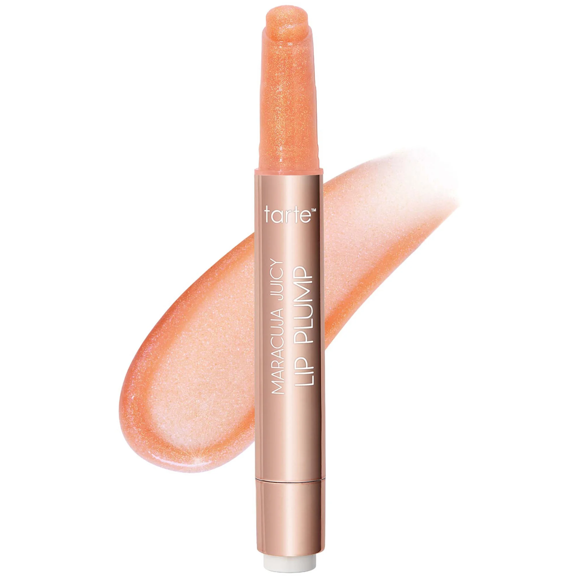 tarte Maracuja Juicy Lip Hydrating Plump Shimmer Glass - Peach - 1