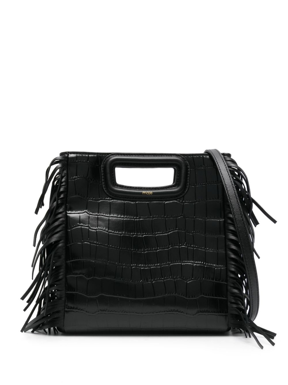 M embossed-crocodile tote bag - 1