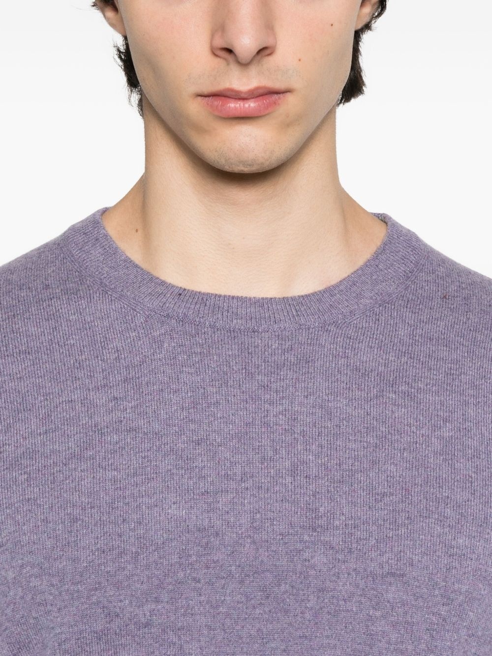 crew-neck cashmere sweater - 5