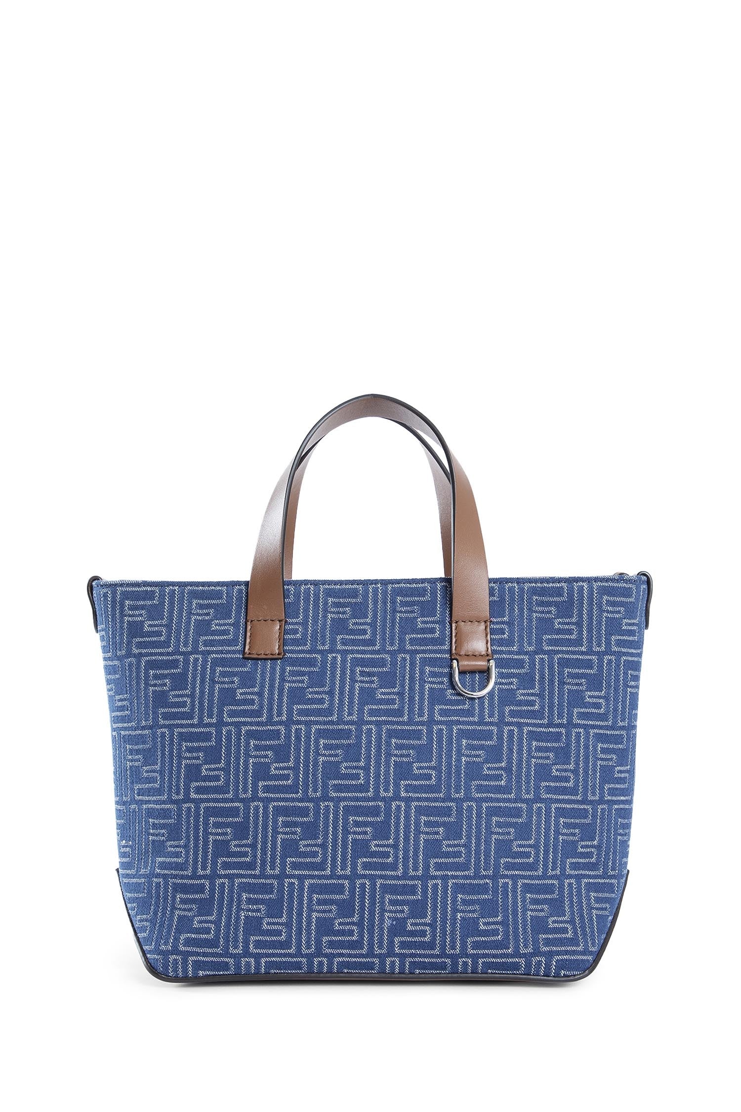 Ff-Denim-Effect-Shopping-Bag-Small - 3