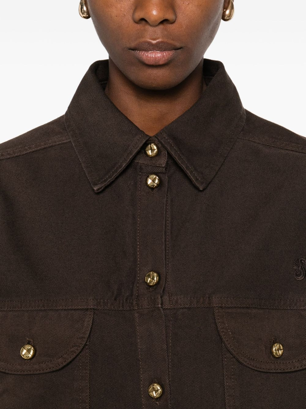 Berber double-pocket button-down shirt - 5