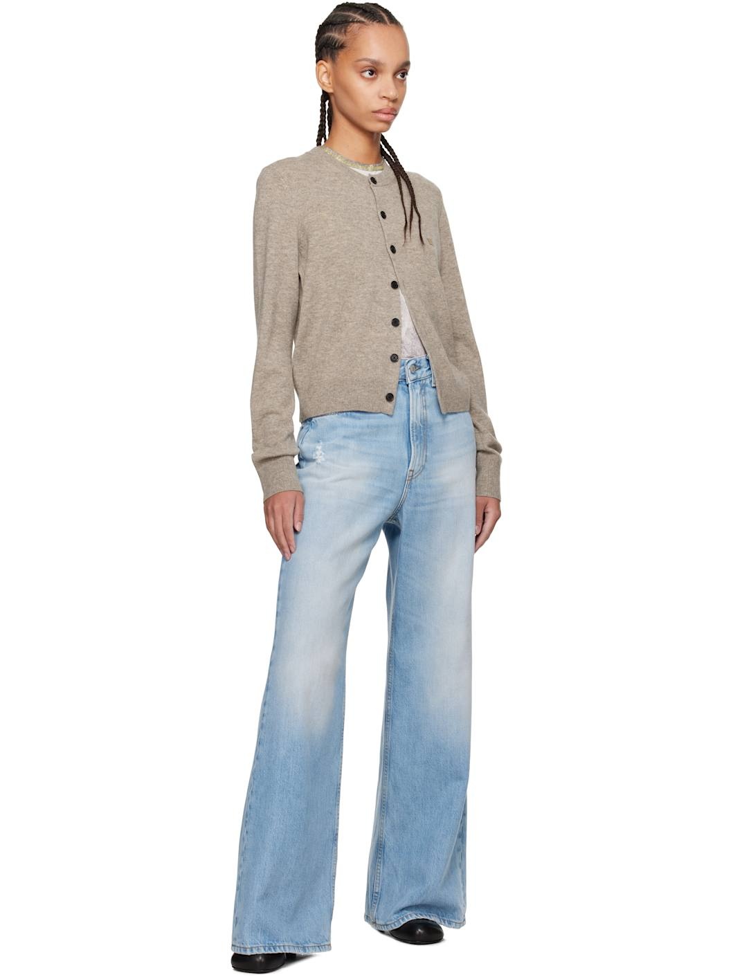 Blue Relaxed Fit 2022F Jeans - 4
