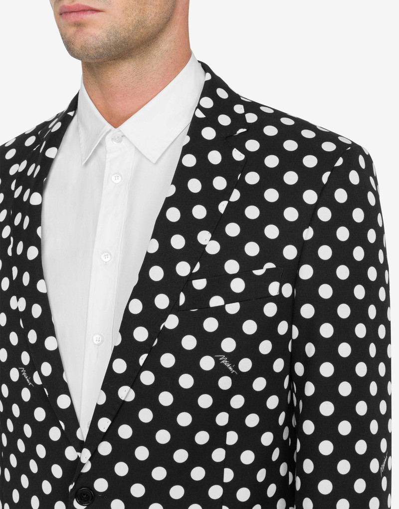 ALLOVER POLKA DOTS JACKET 4
