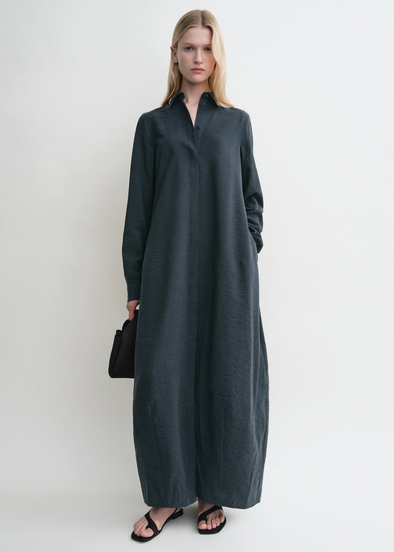 Totême Parachute shirtdress nightfall outlook