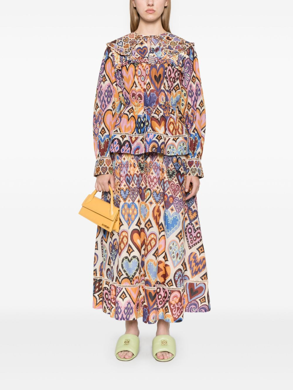 Heart Ikat blouse - 2