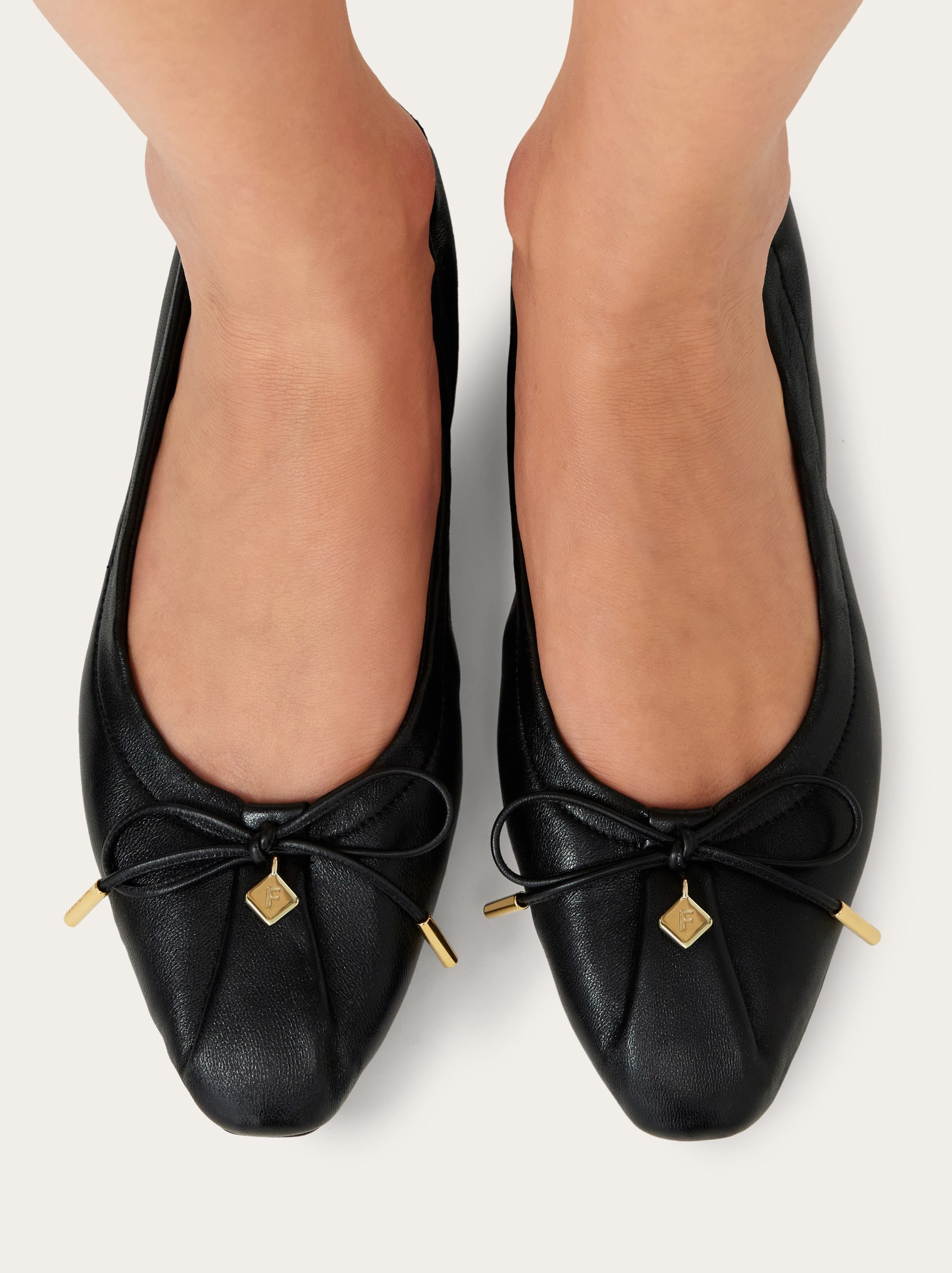 Elasticated ballet flat - 7