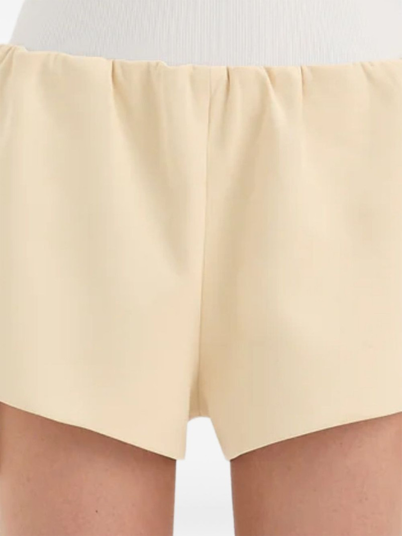elasticised sabina mini shorts 7