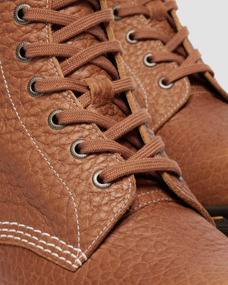 1460 Made in England Soft Boa Embossed Leather Bump Toe Boots 7
