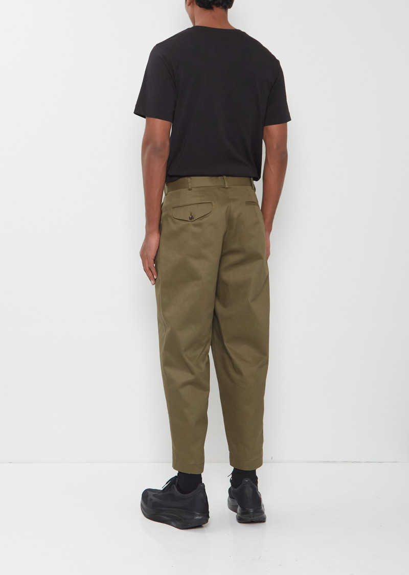 Comme des Garçons Homme Plus Pleated Cotton Pants outlook
