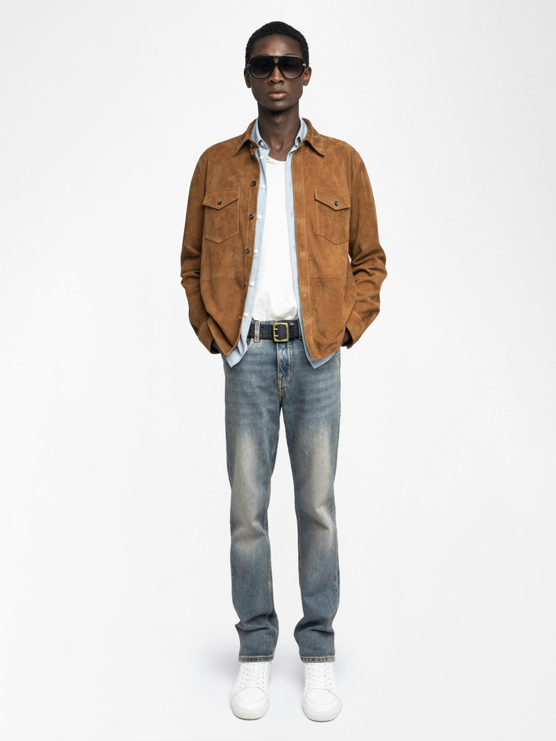 Zadig & Voltaire Sergy Suede Shirt outlook