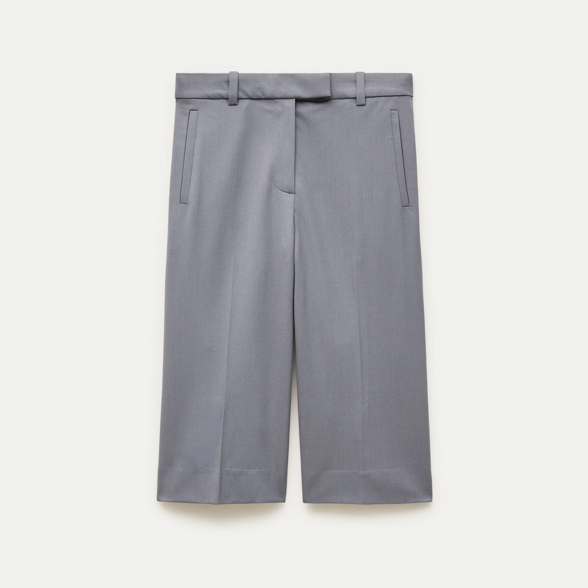 Trouser culotte in wool blend - 1