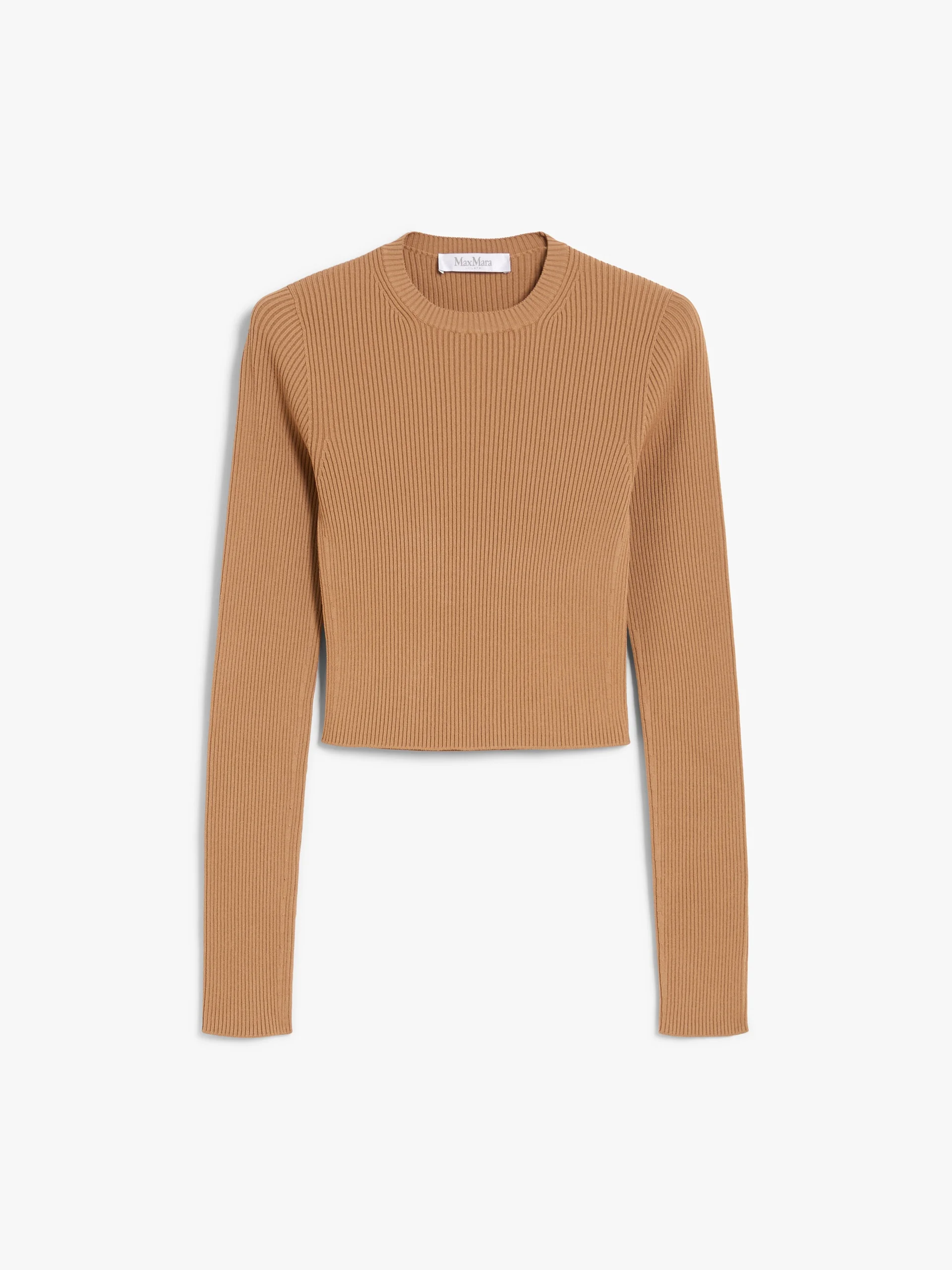 ARCELLA1234 Viscose crêpe cropped jumper - 1