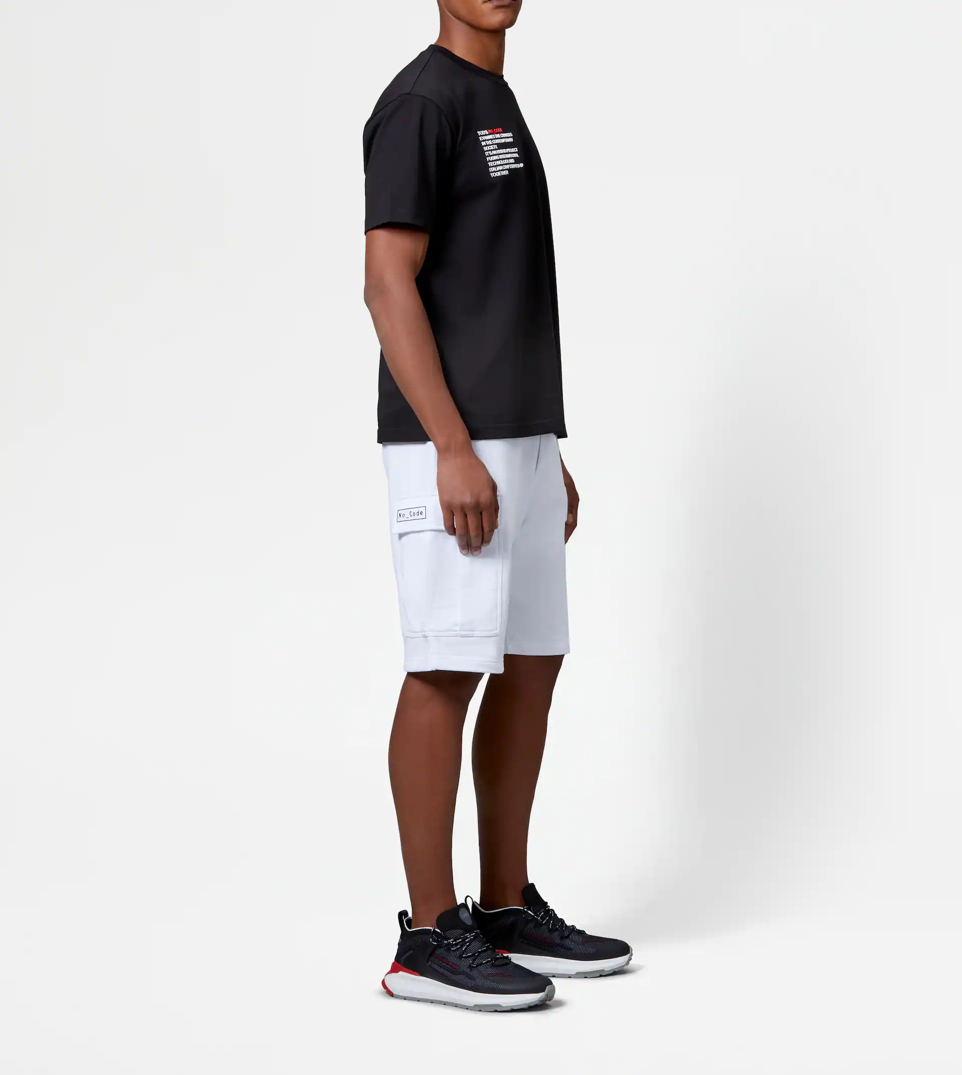 JOGGER SHORTS NO_CODE - WHITE - 4
