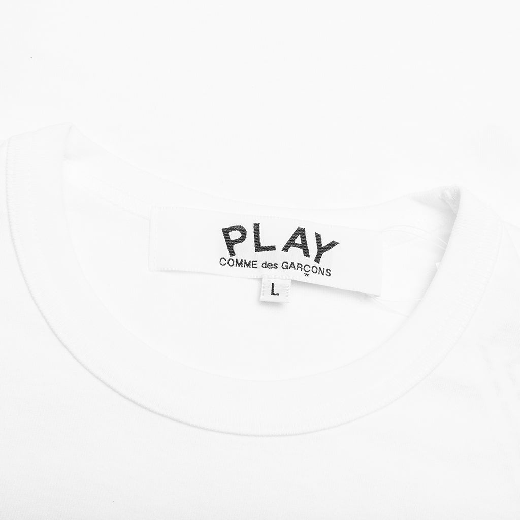 LOGO PRINT ANY HEART L/S T-SHIRT - WHITE - 3
