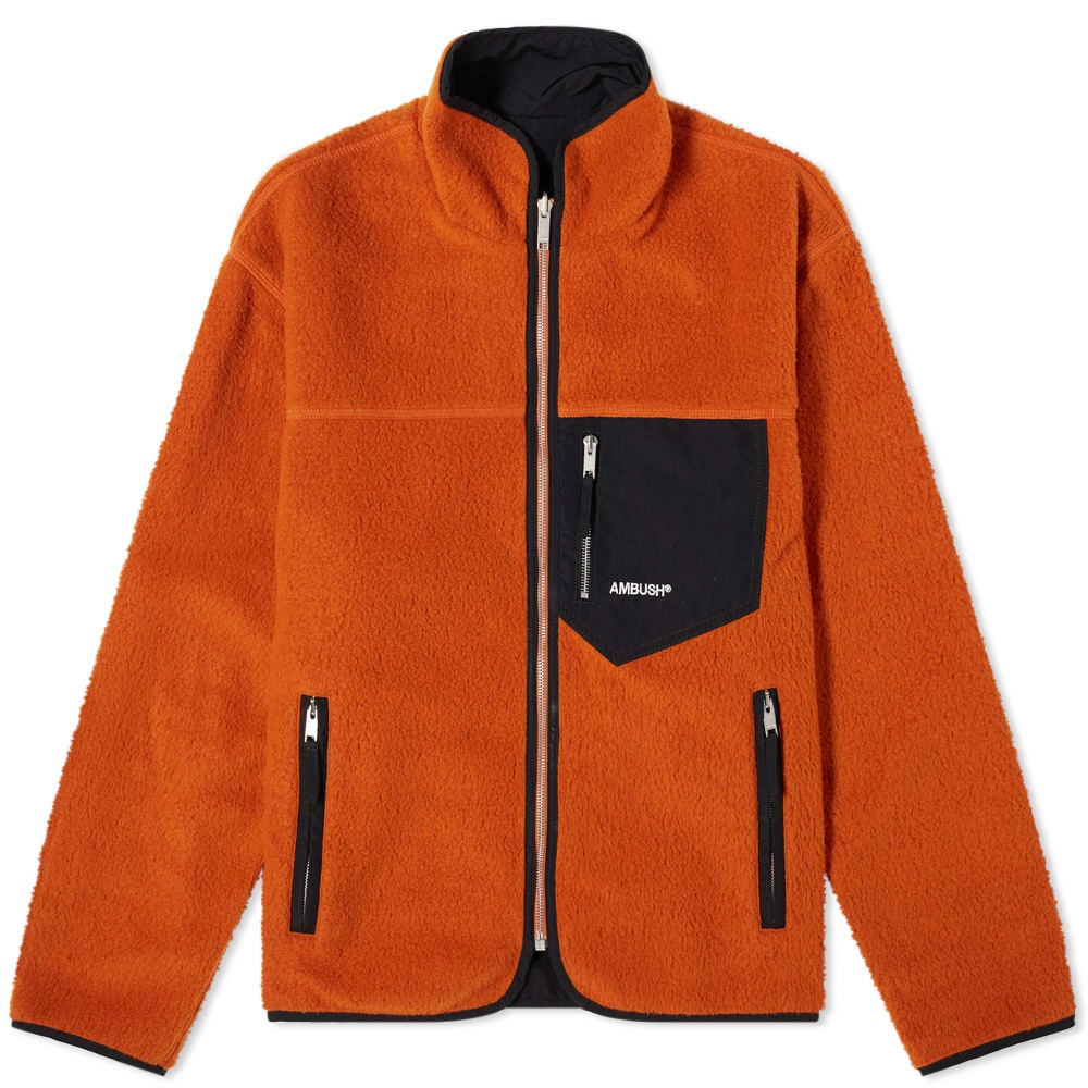 Ambush Reversible Full Zip Fleece Jacket - 1