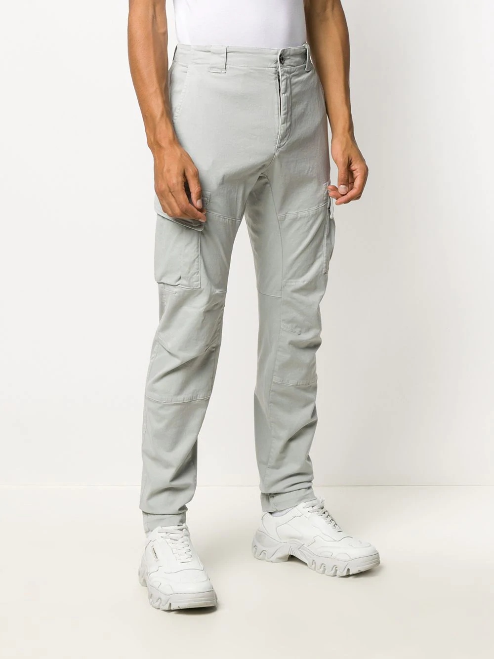 cotton cargo trousers - 3