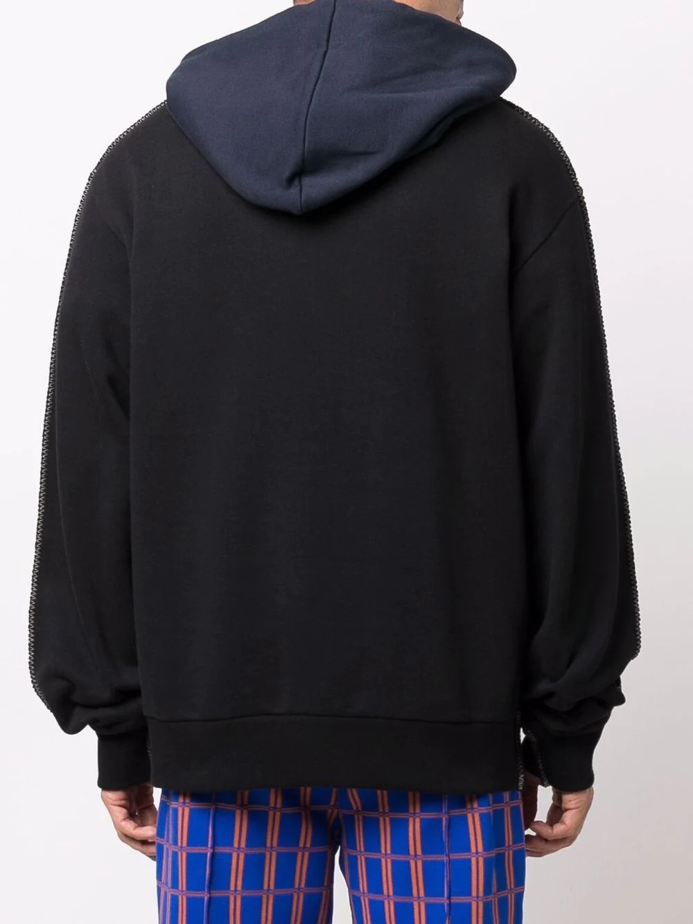 colour-block hoodie - 4