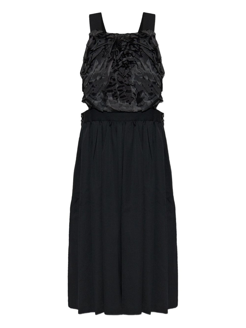 ruffled midi dress 1