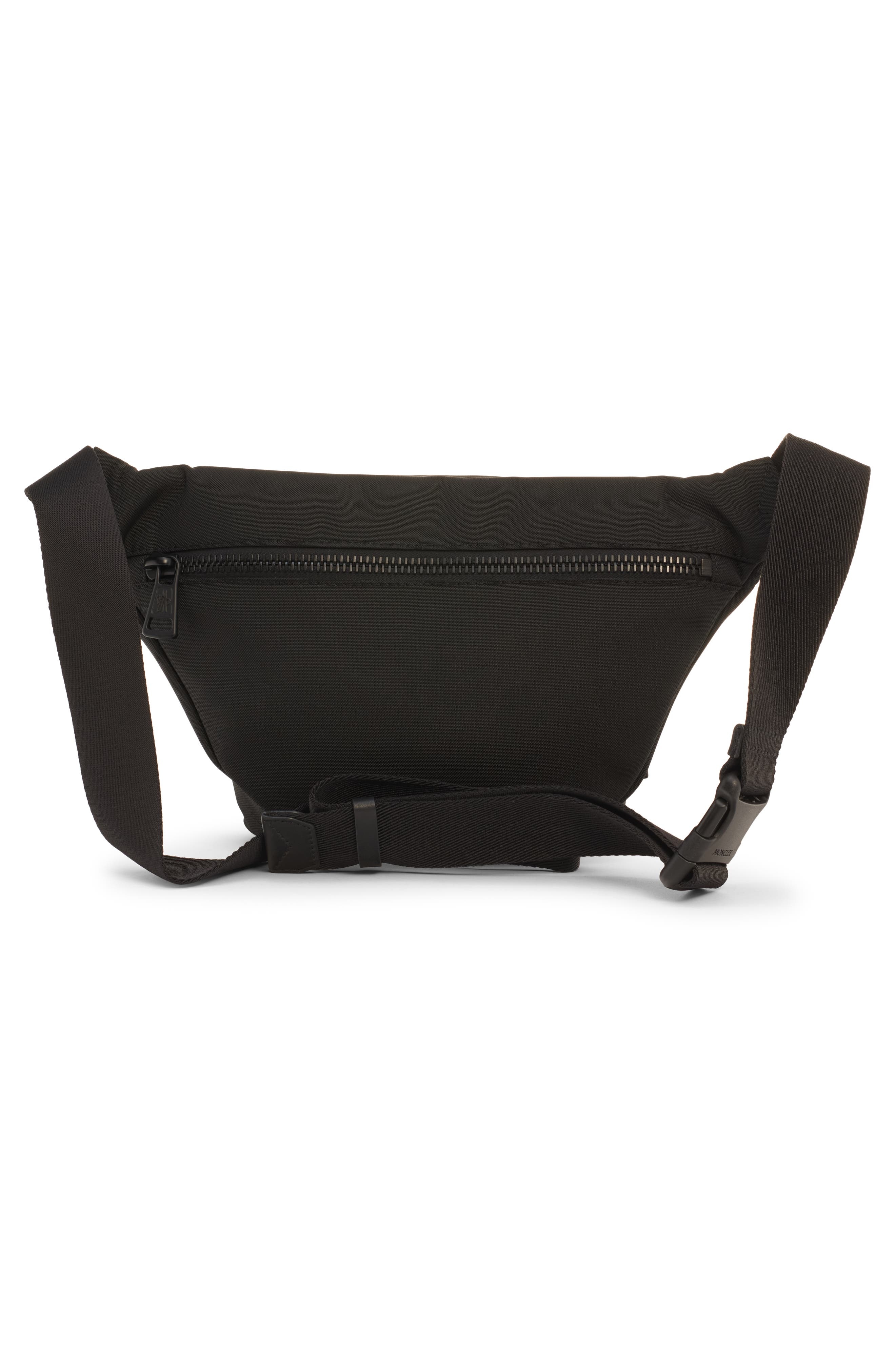 Moncler Durance Water Repellent Belt Bag in Black at Nordstrom - 2
