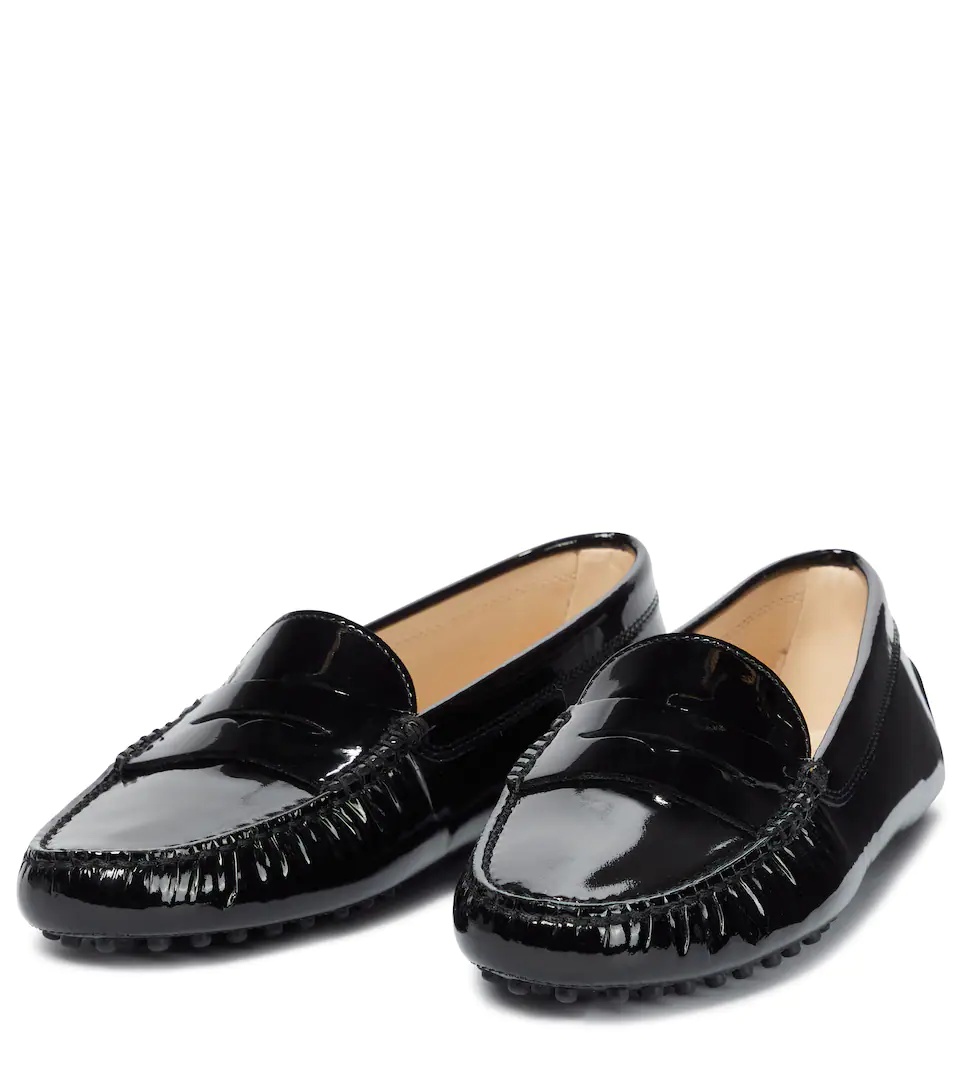 Gommino patent leather moccasins - 5