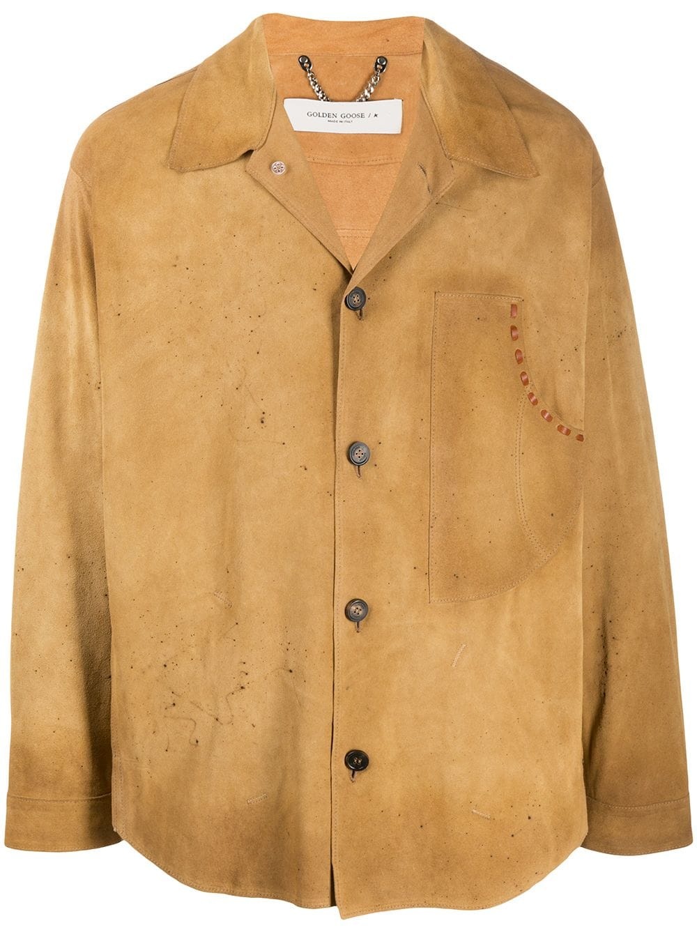 cowboy-style shirt jacket - 1