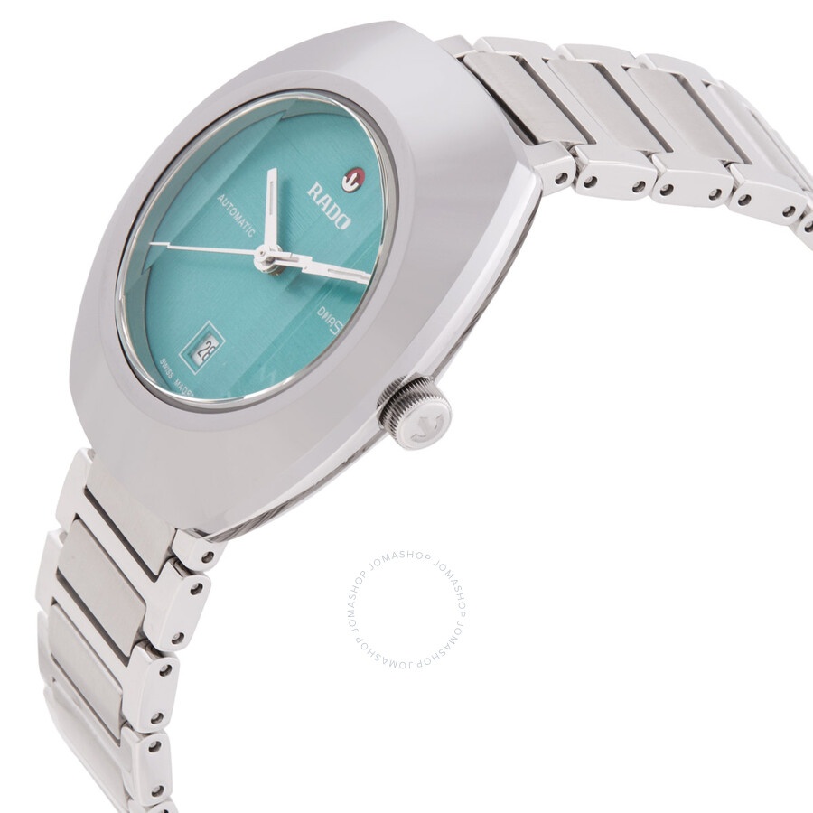 Rado - Rado DiaStar Original Automatic Turquoise Dial Ladies Watch R12170323 - 2