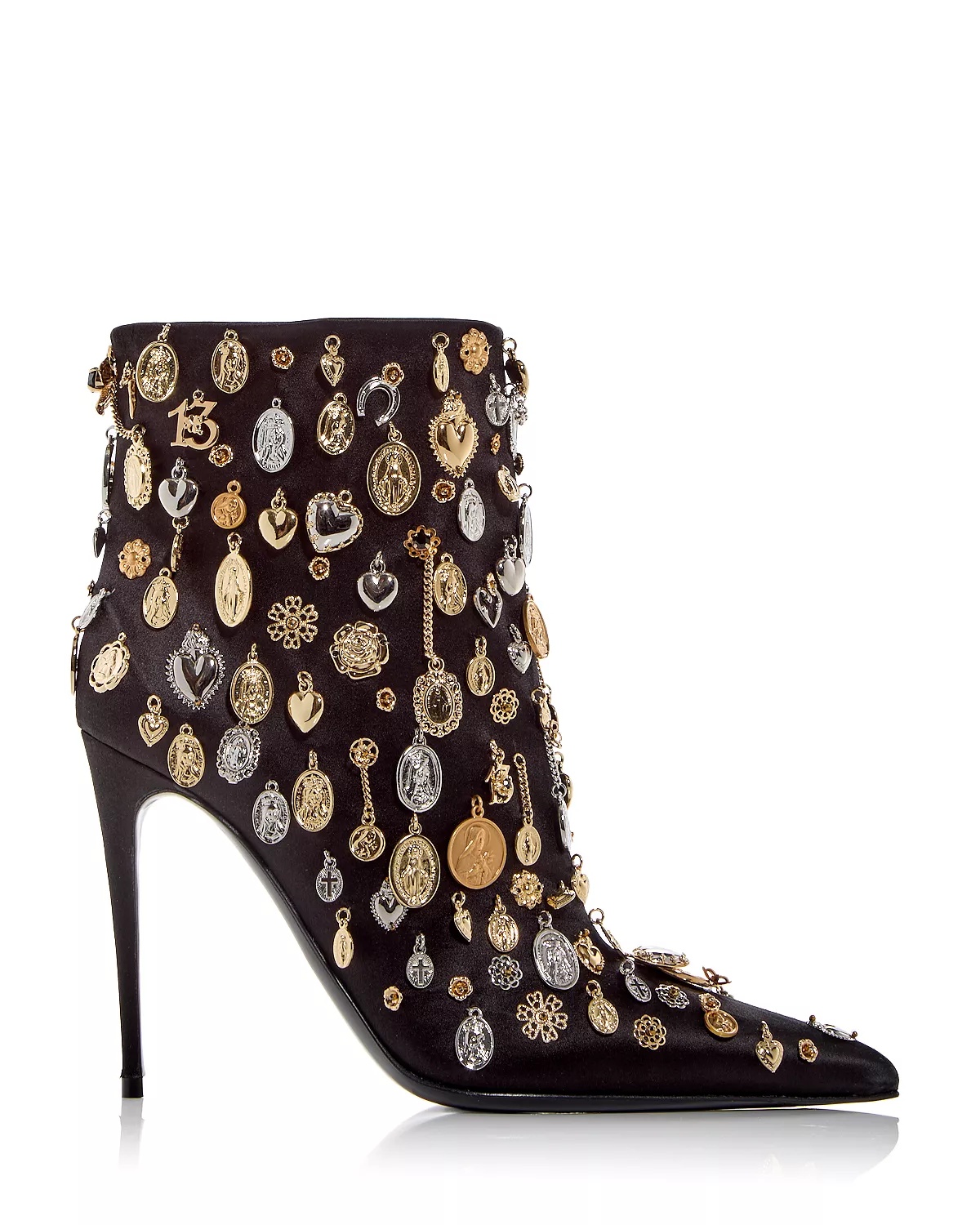 Women's Charm Embellished Booties - 2