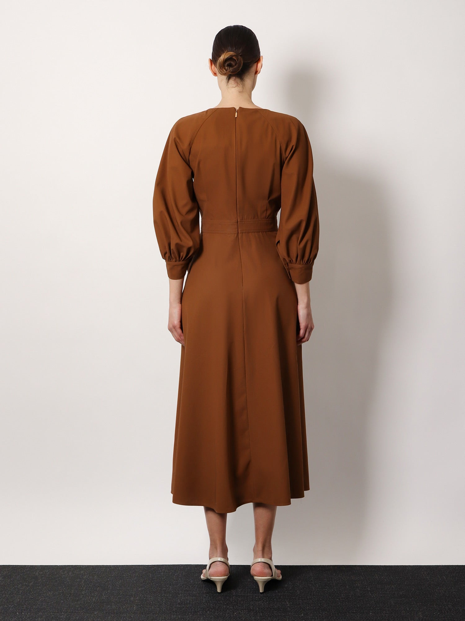 Max Mara Pedaggi Cotton Midi Dress - 3