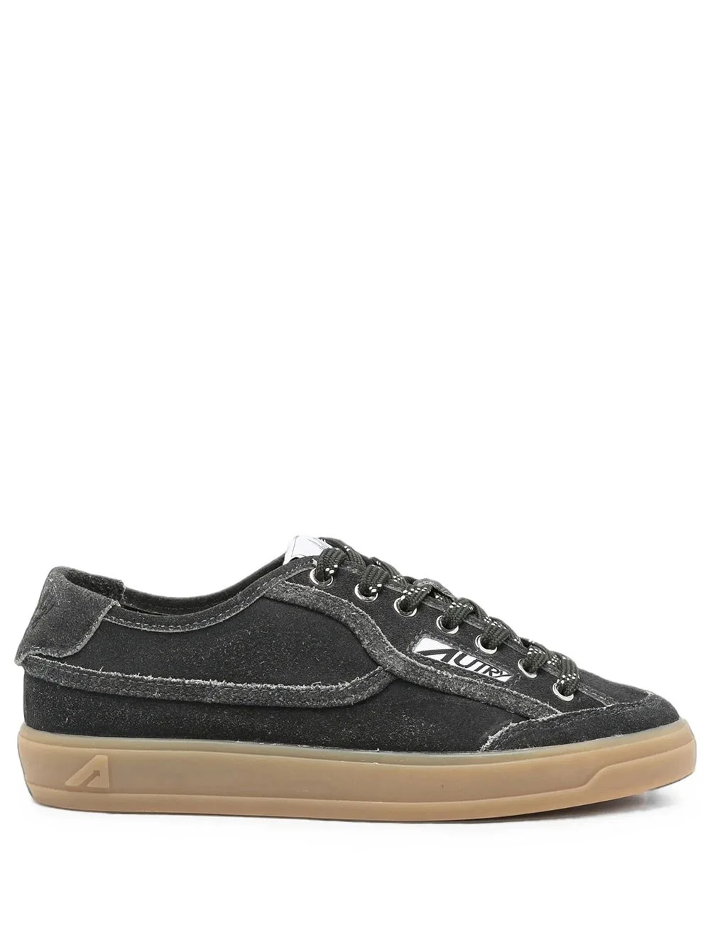 WINDSCAPE LOW SNEAKERS IN BLACK SUEDE - 1