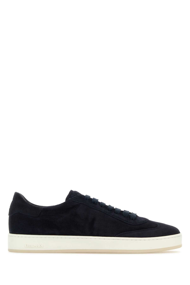 Navy Blue Suede Largs 2 Sneakers Vitello 1