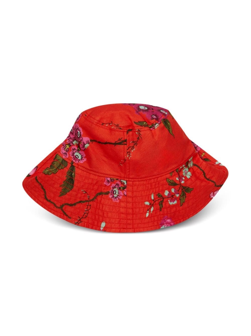 floral-print bucket hat - 2