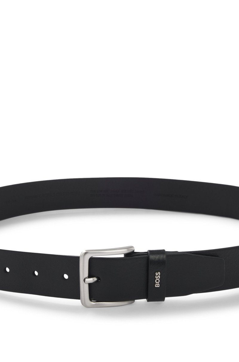 LEATHER BELT WITH LOGO KEEPER 4