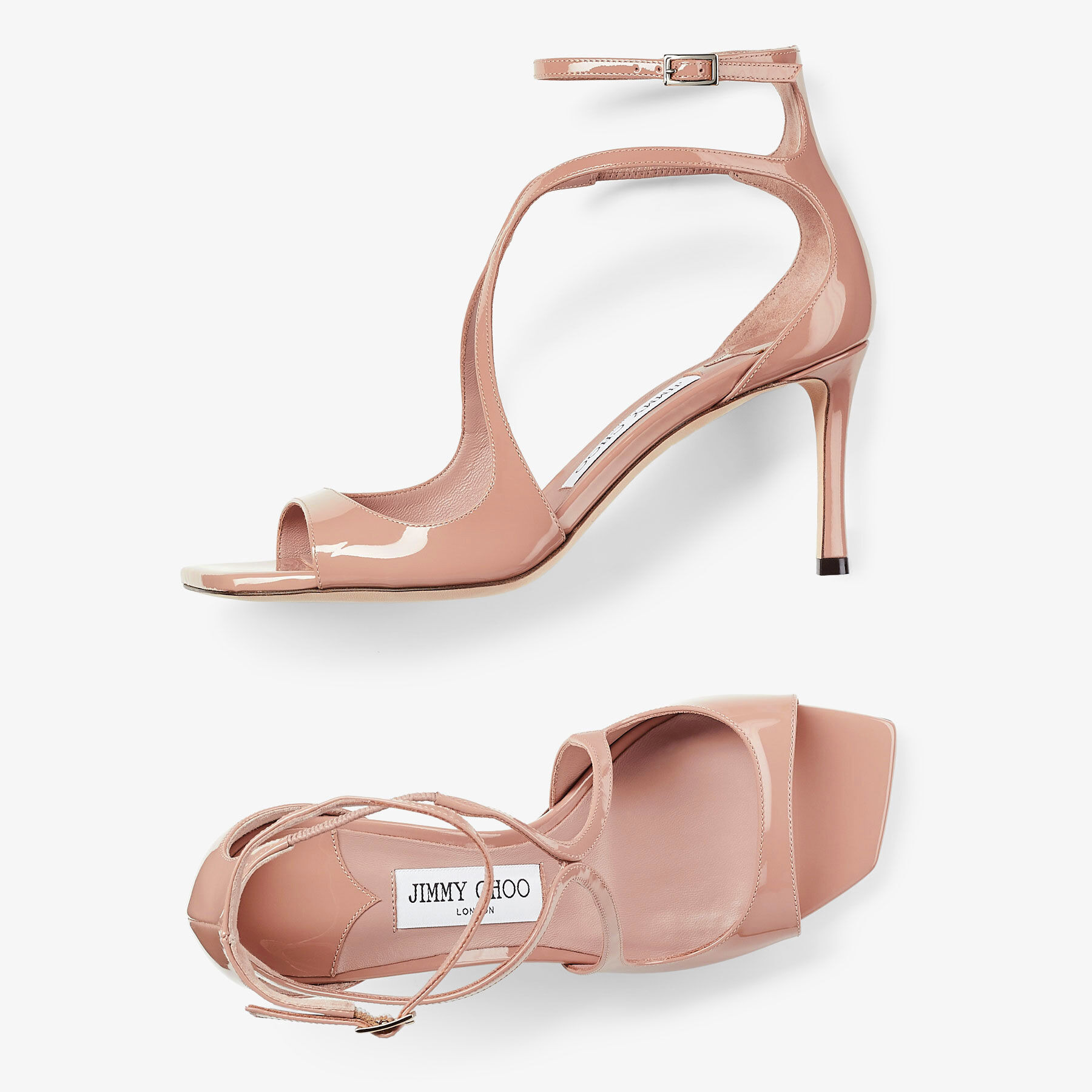 Azia 75
Ballet Pink Patent Leather Sandals - 4