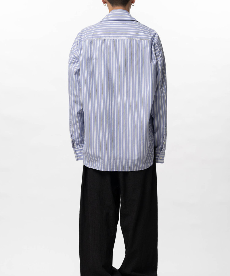 Front Layered Stripe Shirt 12