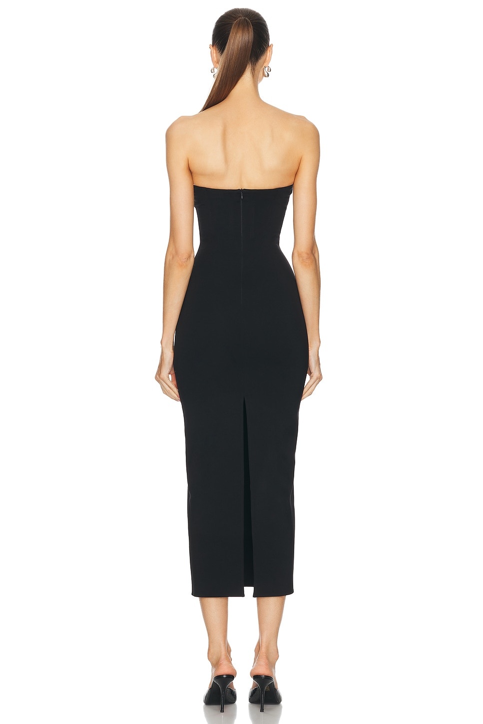 Strapless Midi Dress - 3