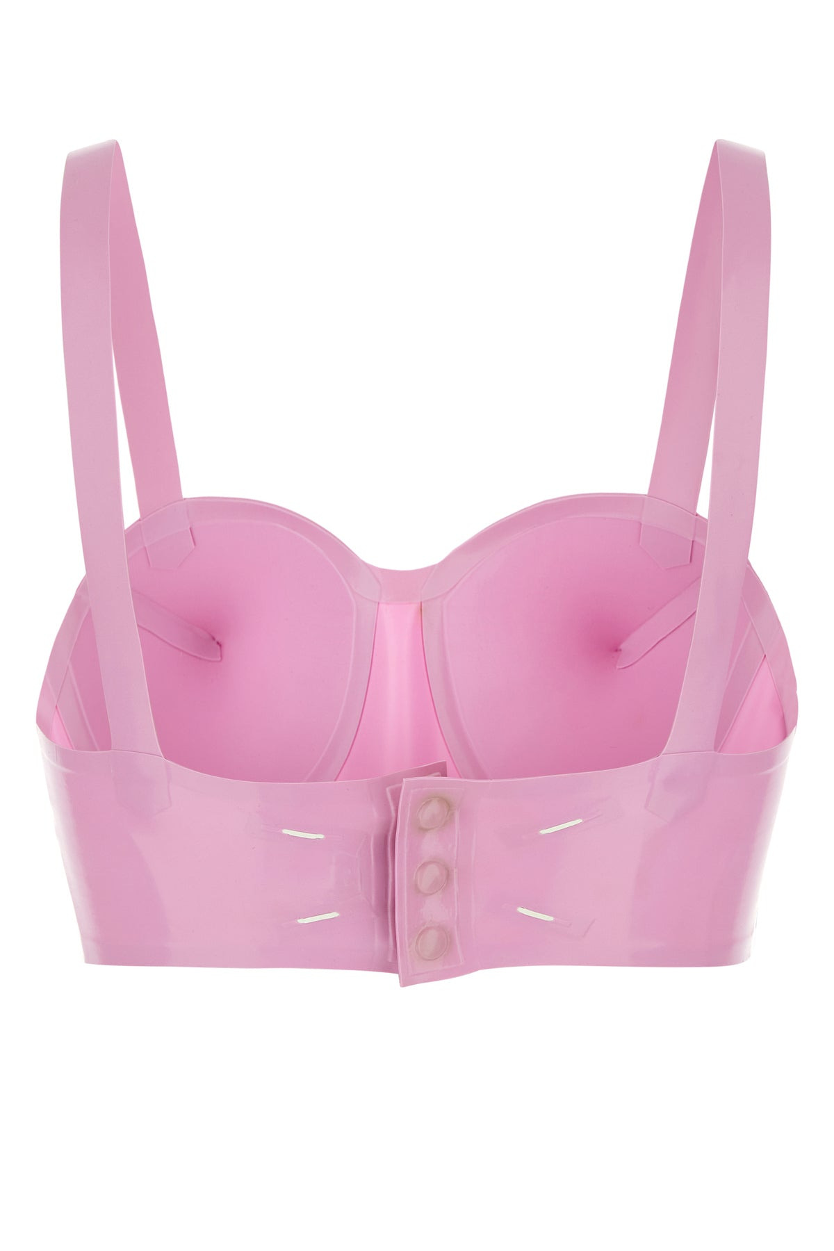 Lilac rubber crop-top - 2
