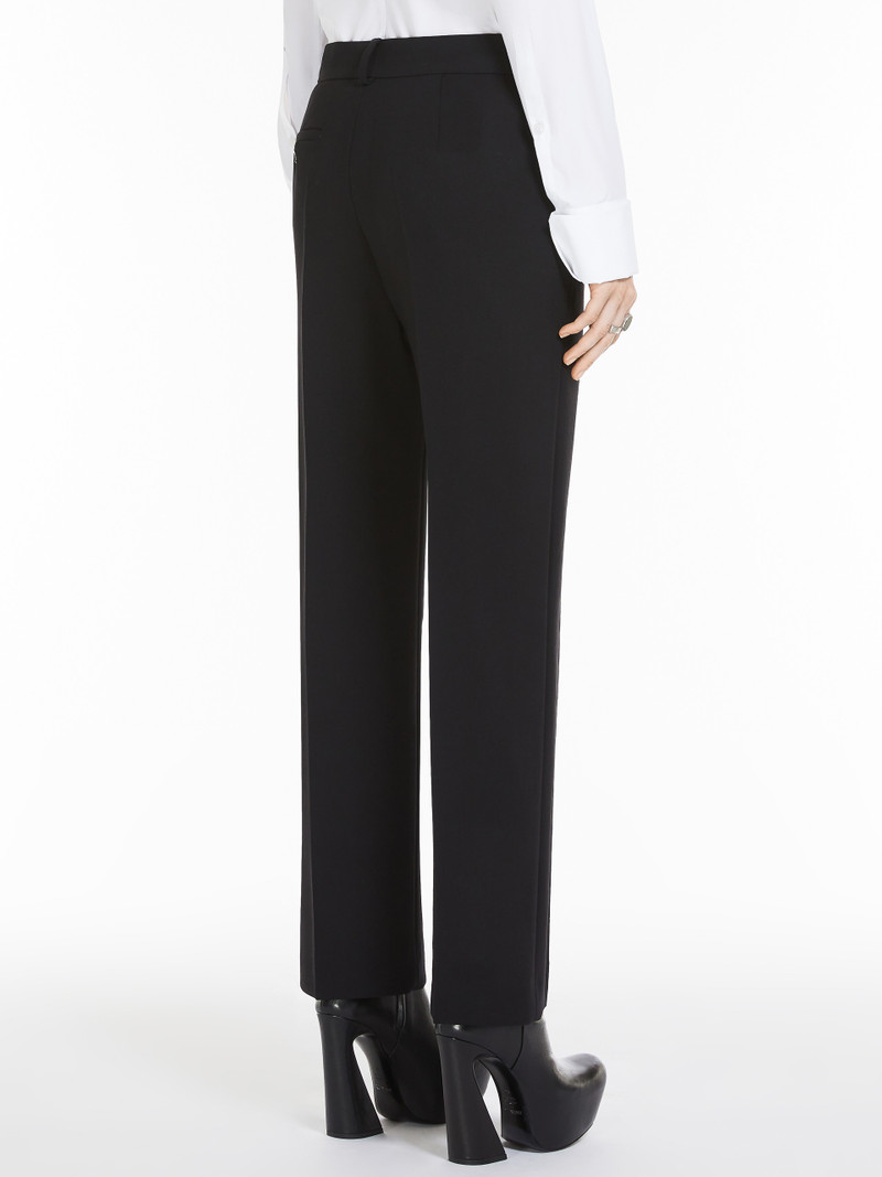 ROMAGNA Slim-fit stretch wool trousers 4