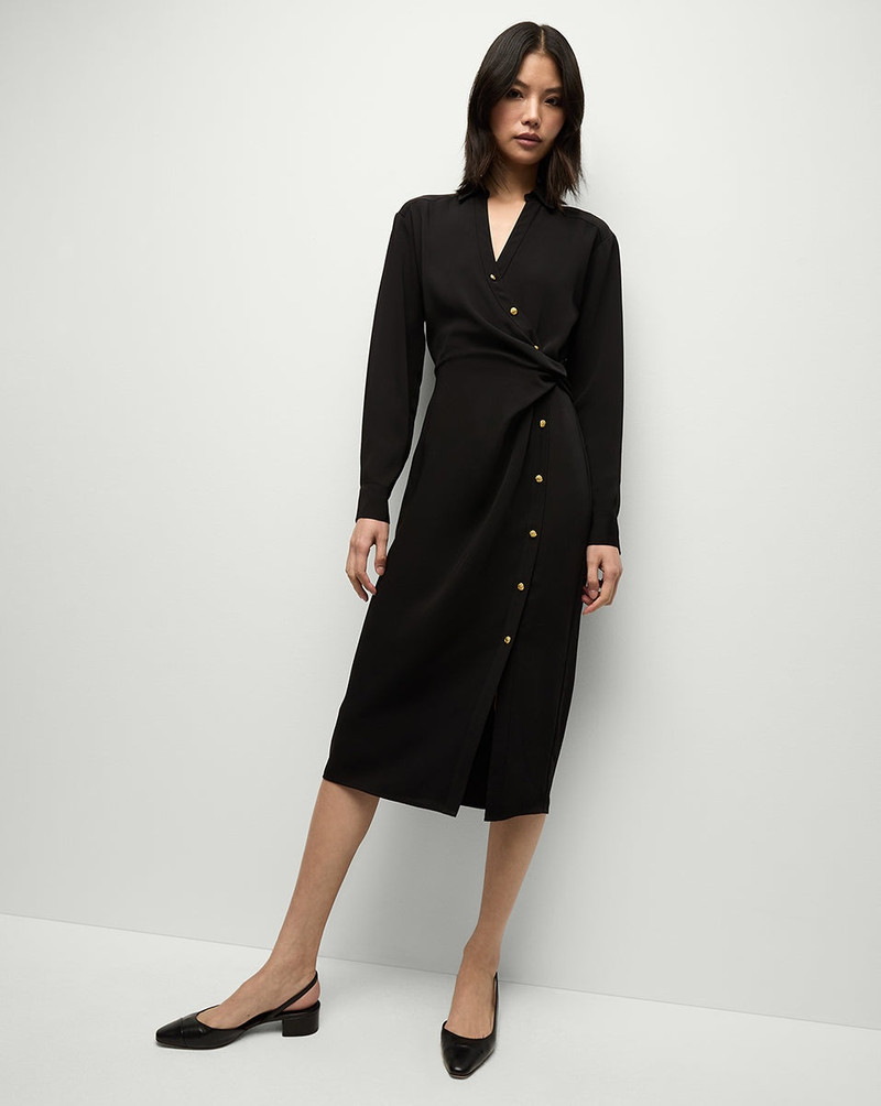 VERONICA BEARD WRIGHT MIDI DRESS outlook