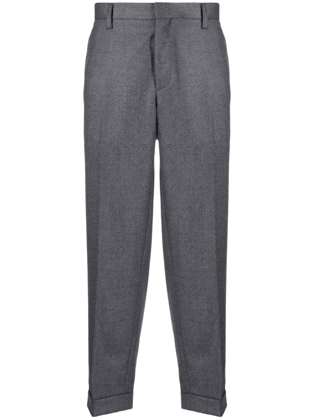 tailored cuffed trousers - 1