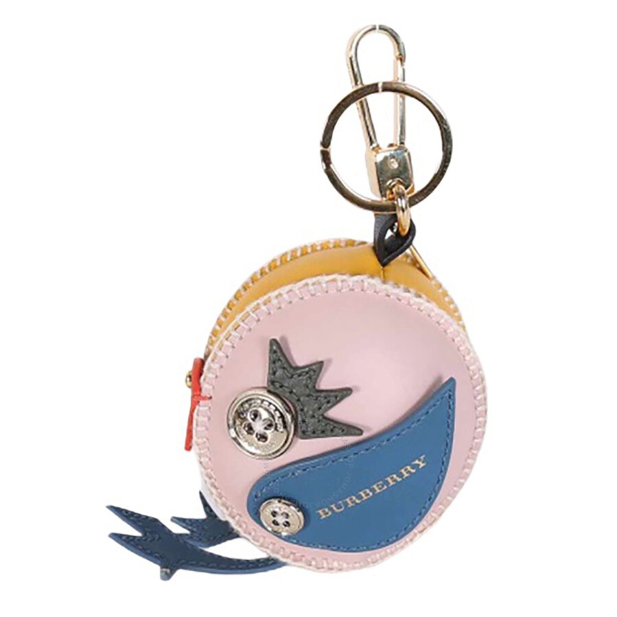 Burberry Larch Yellow Derek The Bird Leather Charm - 1