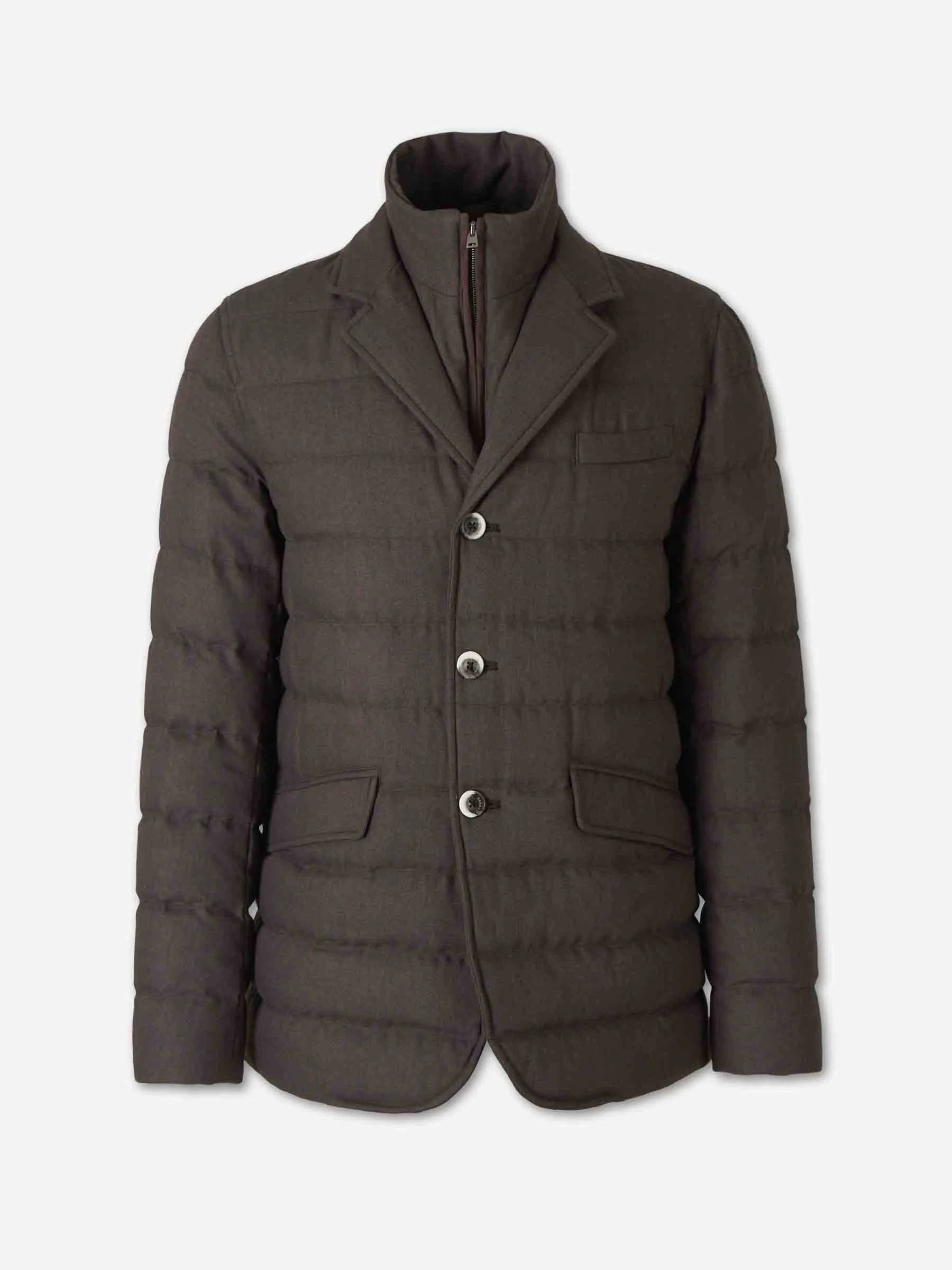 BLAZER STYLE DOWN JACKET - 1