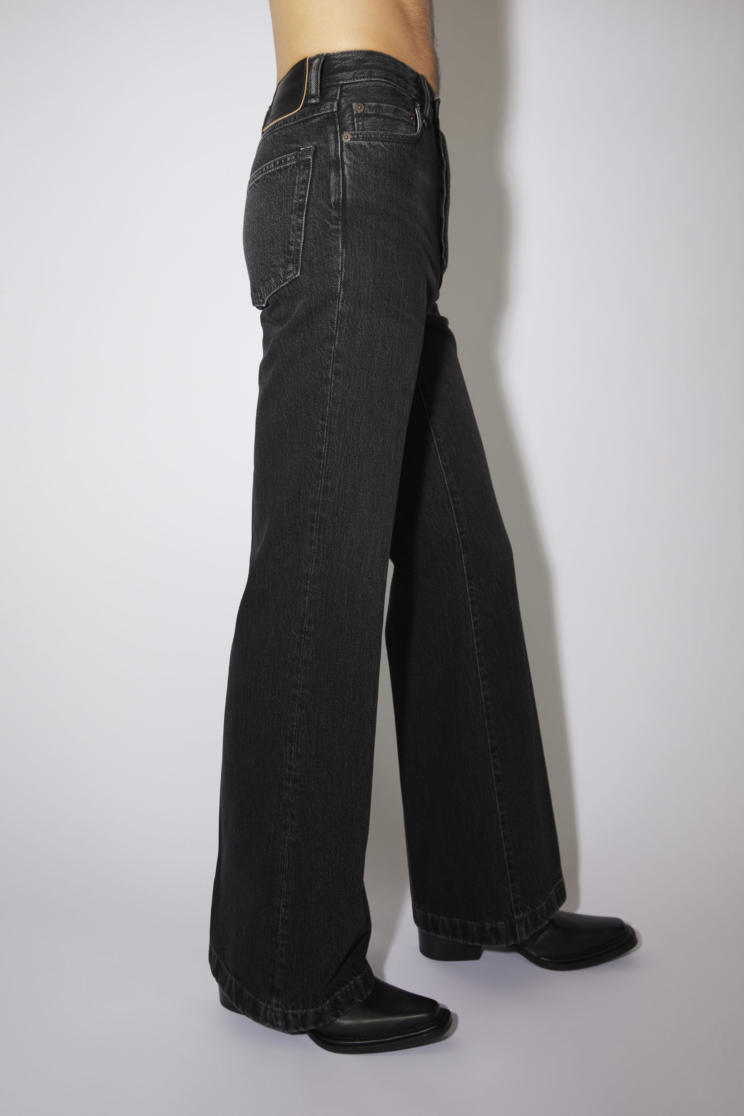Acne Studios Bootcut fit jeans - Black | REVERSIBLE